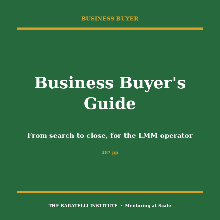 Business Buyer's Guide cover