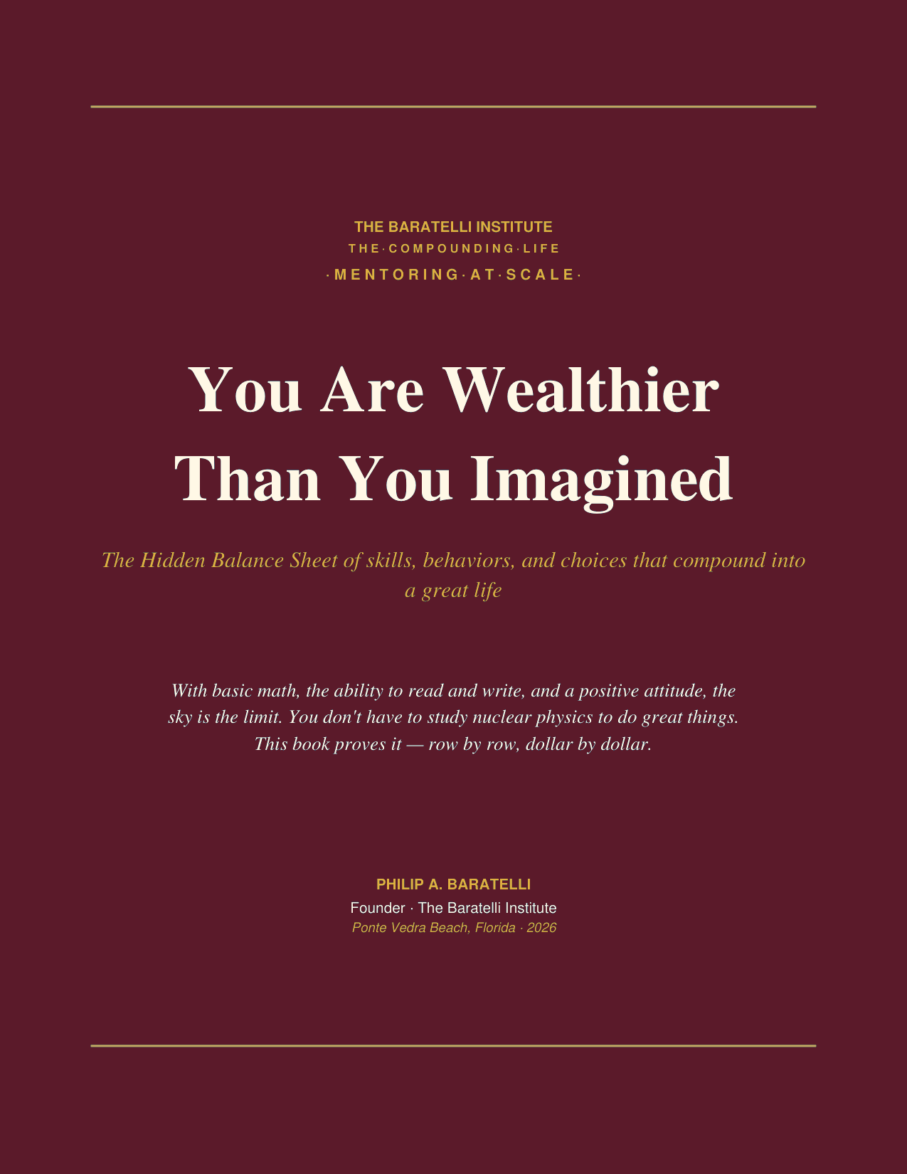 You Are Wealthier Than You Imagined cover