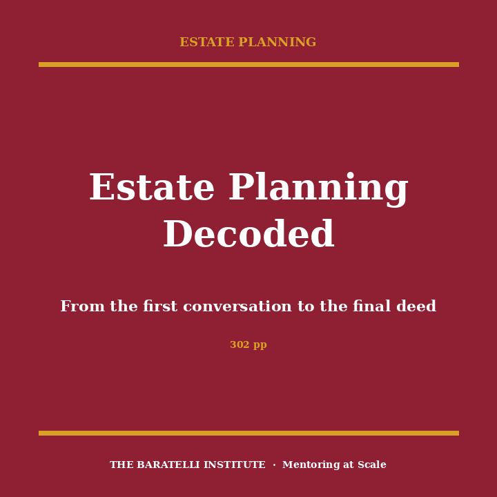 Estate Planning Decoded cover