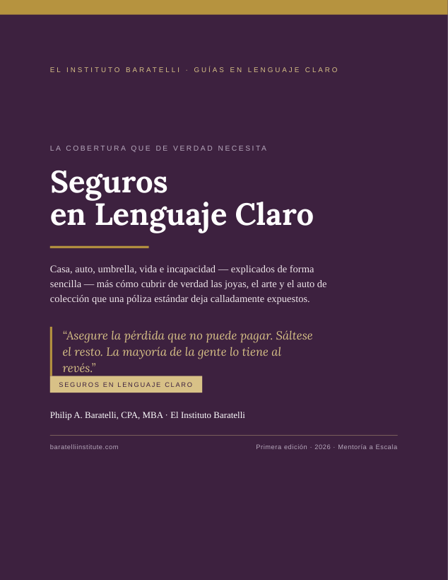 Portada de Seguros en Lenguaje Claro