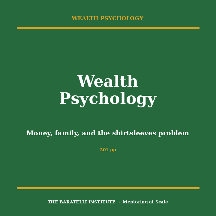 Wealth Psychology cover