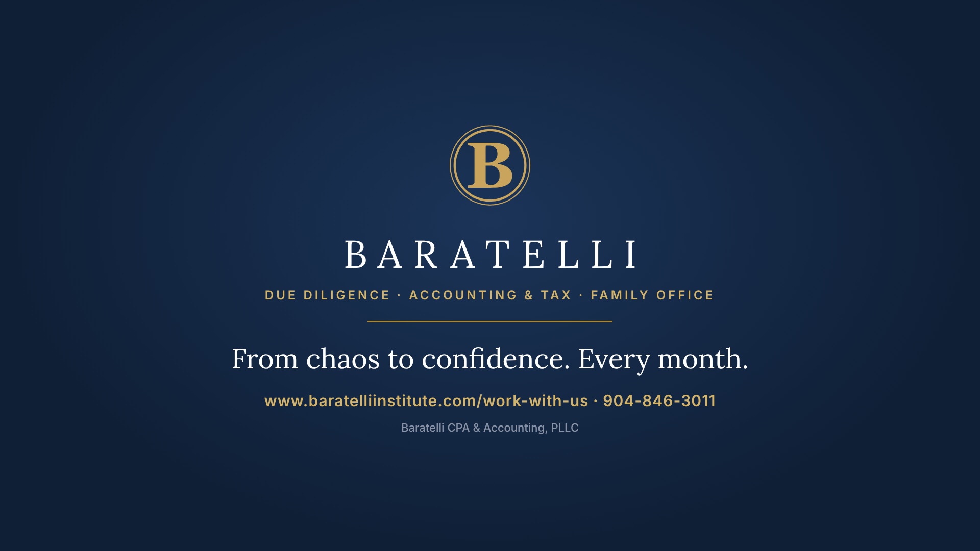 From chaos to confidence video
